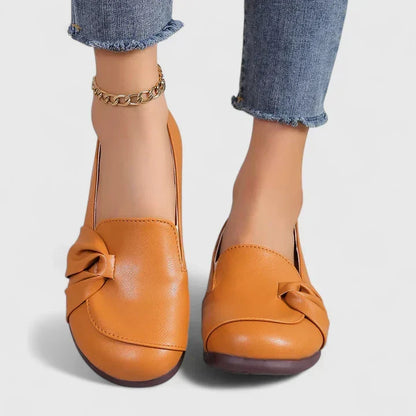 Ivarynn | Women's Knot Detail Slip On Shoes