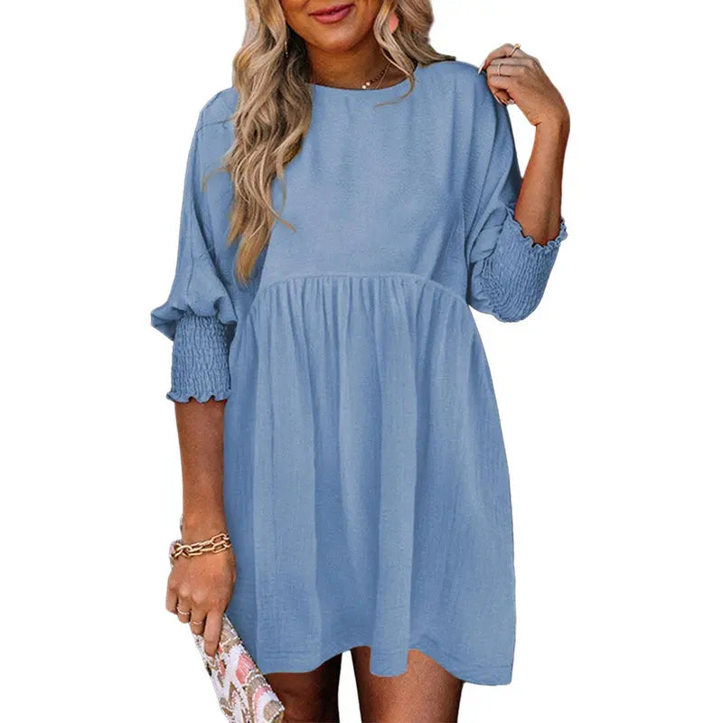 KYLIE™ – Casual Flowy Tunic Mini Dress