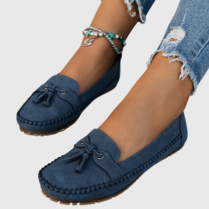 Chelsea | Women's Tassel Moccasin Loafers