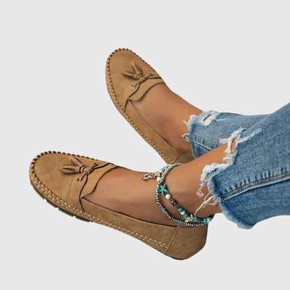Chelsea | Women's Tassel Moccasin Loafers