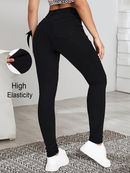 Lisette | Women's High Waisted Stretch Skinny Jeans
