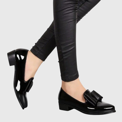 Anya | Women's Orthopedic Bow Pointed Toe Loafers