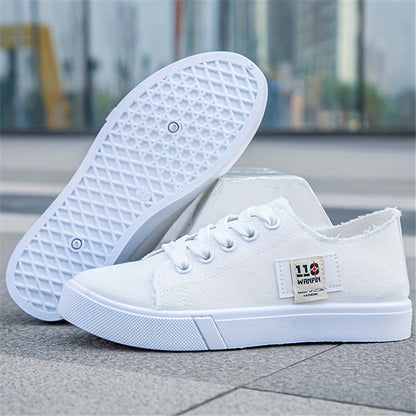 Anna | Women's Canvas Low Top Lace Up Sneakers