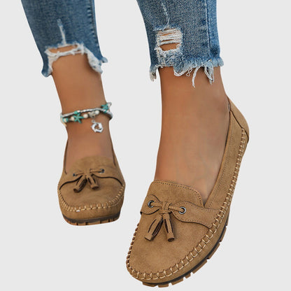 Chelsea | Women's Tassel Moccasin Loafers