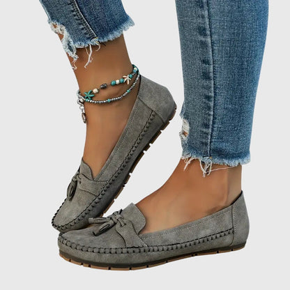 Chelsea | Women's Tassel Moccasin Loafers